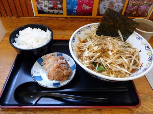 関越自動車道　寄居PA下り線　深谷ネギラーメン